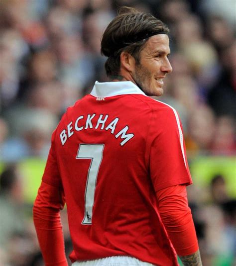 David Beckham Manchester United Announce Beckham Man United Fans