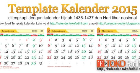 Template Kalender 2018 Lengkap Dengan Hijriyah Dan Jawa Desain