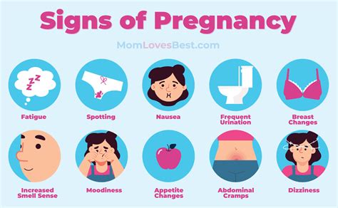 15 Early Pregnancy Symptoms And Signs Momlovesbest