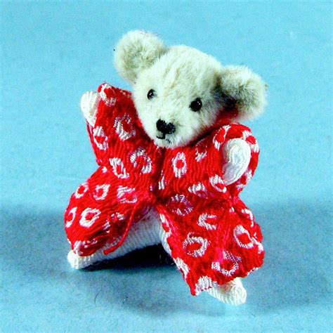 Miniature Bear Artist Bear In Kimono Tiny Teddy Etsy Tiny Teddies