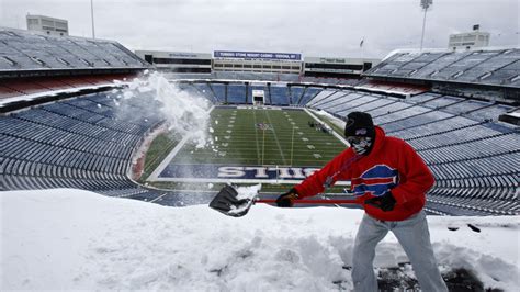 Buffalo Bills Need Help Shoveling Snow At Ralph Wilson Stadium Sports