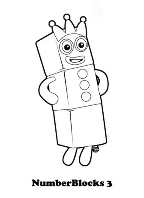 Numberblocks Coloring Pages 6 Year Old Printable Coloring Pages