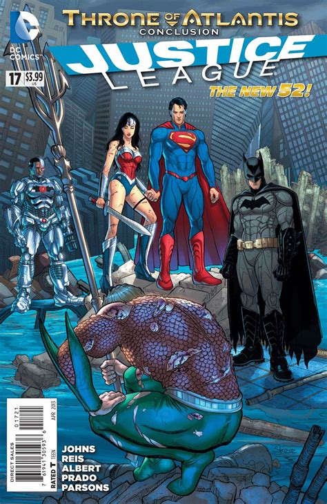 Exclusive Justice League 17 Ends With Someone In A Watery Grave