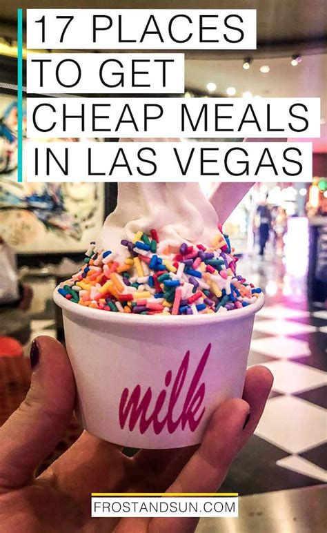The Best Places to Eat in Las Vegas on a Budget | Vegas trip planning