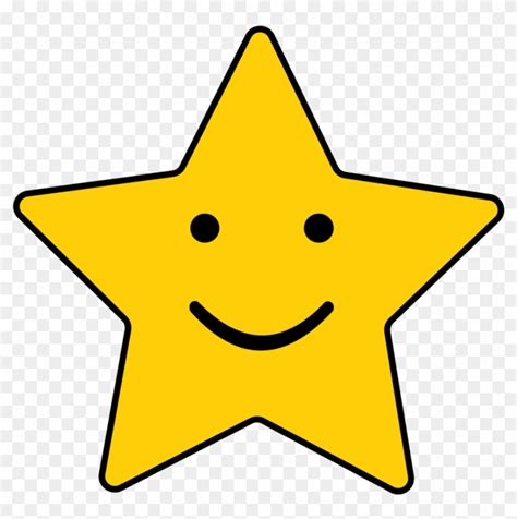 Cute Star Clipart Smile Star Free Transparent Png Clipart Images