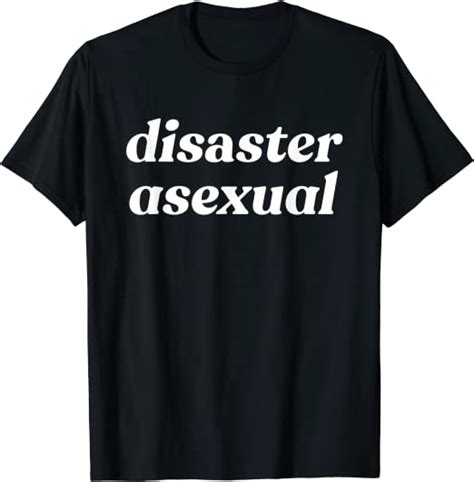 Amazon Com Disaster Asexual Funny Lgbtqia Ace Pride Meme T Shirt My XXX Hot Girl