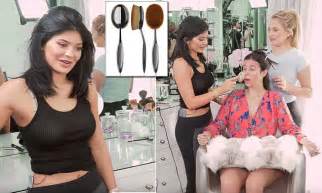 Kylie Jenner Uses A 72 Brush To Rub Moisturizer Into Her Face Daily