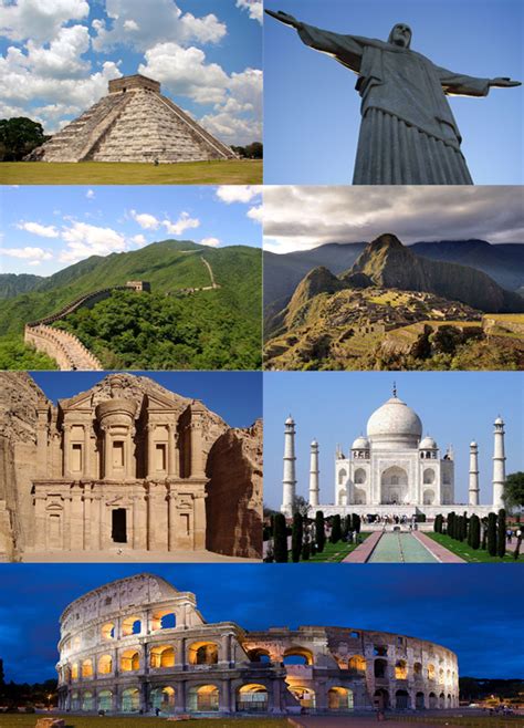 This encyclopedia britannica history list explores the new seven wonders of the world. New7Wonders of the World - Wikipedia