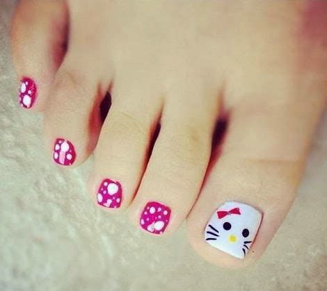 Diseños bonitos de uñas para los pies. Decoracion De Uñas Faciles Para Pies - unas decoradas