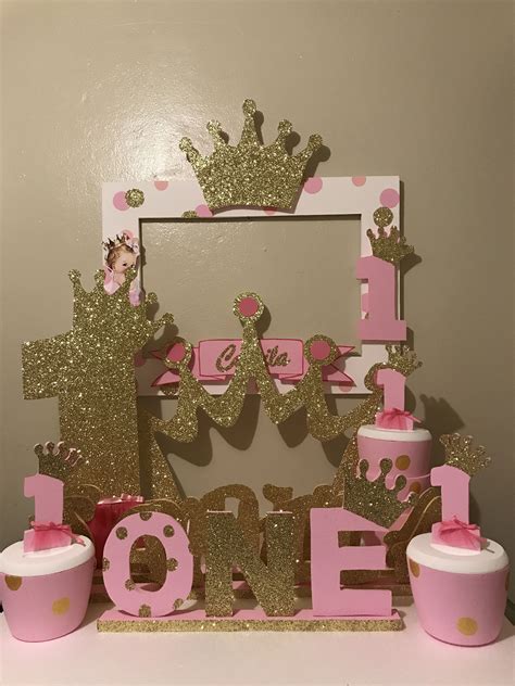 Princess Crown Decoration Princess Theme Birthday 1st Birthday Party