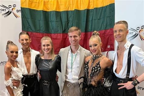 Lietuvos šokėjai džiugina pergalėmis medalius laimėjo Slovakijoje