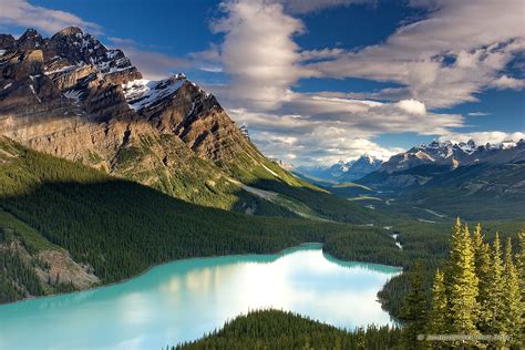 Peyto Lake In Banff National Park Alberta Canada Scenic Landscape