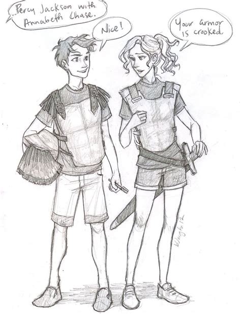 Percy And Annabeth Percy Jackson And The Olympians Books Fan Art
