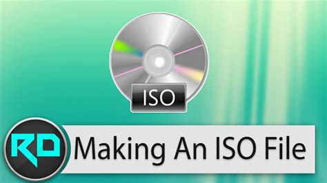 How To Create An Iso File Youtube