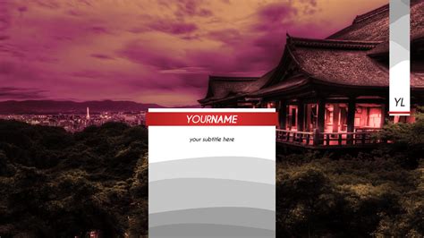 Free Modern Red Youtube Banner Template 5ergiveaways