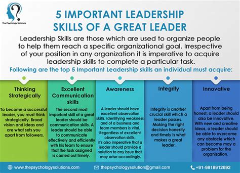 5 important leadership skills of a great leader leadership… flickr
