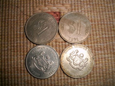 Check old coins price list. collectible items: 1 lot of Malaysia old Coin (4pcs)
