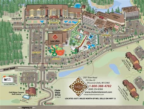 Kalahari Resort Wisconsin Dells Map