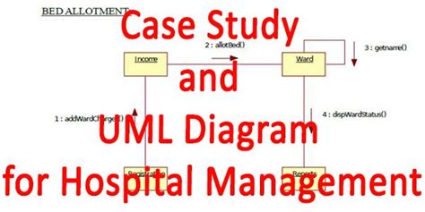 Case Study And Uml Diagram For Hospital Management Hospitality