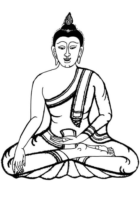 Buddha Coloring Pages Free Printable Coloring Pages For Kids