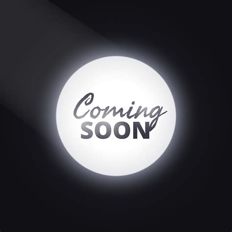 Coming Soon Text With Light Focus Download Free Vector Art Stock