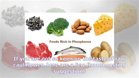 Excellent Food Sources Of Phosphorus What Health Tips Youtube
