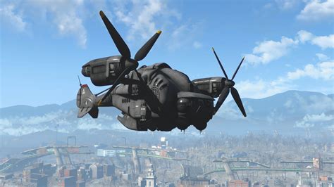 Dawn Of America Vertibird Asset At Fallout 4 Nexus Mods And Community