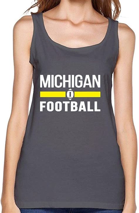 Michigan Wolverines Football Womens Tank Top Clothing