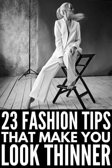 How To Dress To Look Thinner 23 Slimming Fashion Tips That Work How To Look Skinnier Look