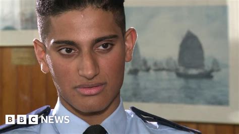 Hong Kongs Handsome Hero Cop Turned Role Model Bbc News