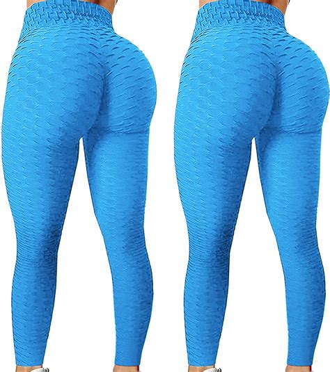 2021 tik tok leggings women high waisted gym leggings yoga pants honeycomb anti cellulite