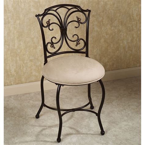 You can easily create a bathroom with a midcentury modern feel as well. Vanity Chair with Back: Design Options - HomesFeed