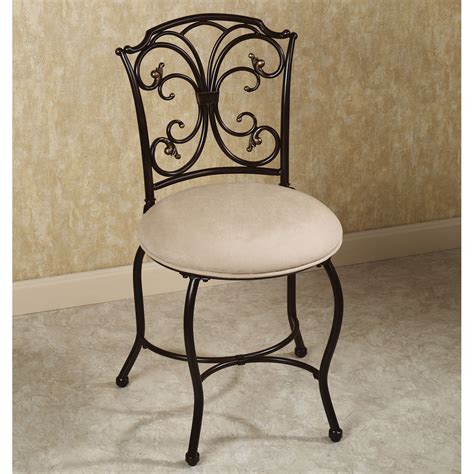 Bathroom chair furniture tables chairs on carousell. Vanity Chair with Back: Design Options - HomesFeed