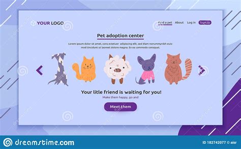 These pets were released in the month of june 2019. Perfect Banner For Your Website Of Pet Adoption, Animal Store Or Vet Clinic. Group Of Cute Dogs ...
