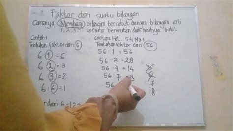 Matematika Kelas 4 Faktor Dan Kelipatan YouTube