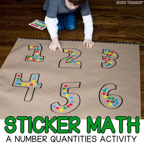 Once your preschooler has found playmates he seems to enjoy, you need to take some initiative to encourage their relationships. Dot Sticker Math: A Preschool Number Sense Activity