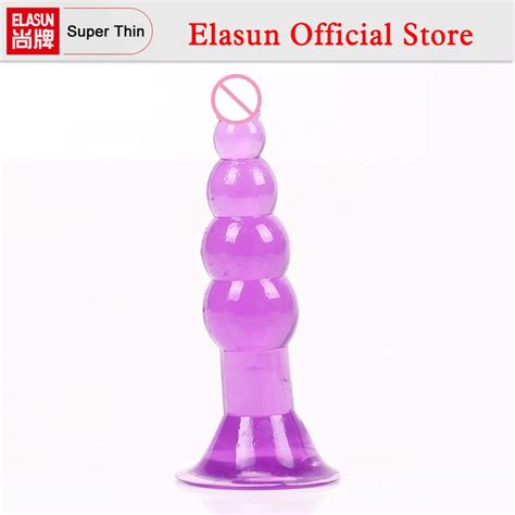 Anal Bead Plug Jelly Toys G Spot Anal Plugs Adult Sex Toys Sex Products