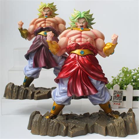 Two versions of the character exist: 2 color Dragon Ball Z Broly Figurine The Legendary Super ...