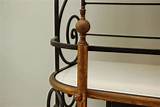 Metal Bakers Rack With Glass Shelves Pictures
