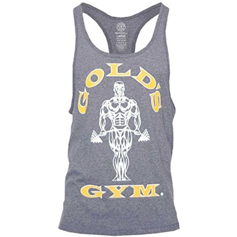 Golds Gym Muscle Joe Premium Stringer Fitness Sports Vest Mens