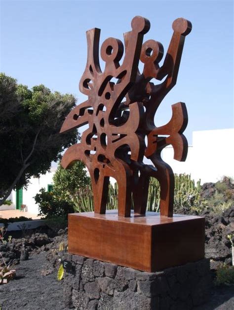 Sculpture Inside The Manrique Foundation Lanzarote Nen Gallery