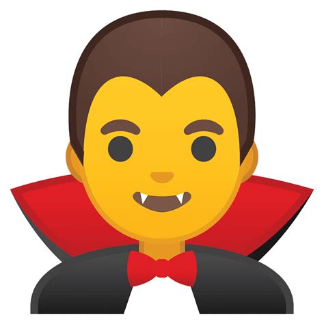 Man Vampire Emoji Clipart Free Download Transparent Png Creazilla