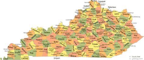 Map Of Northern Kentucky Cities