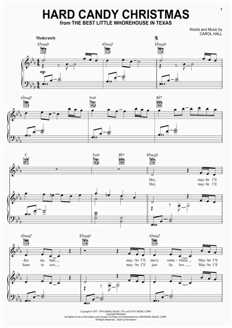 Do you like this video? Hard Candy Christmas Piano Sheet Music | OnlinePianist