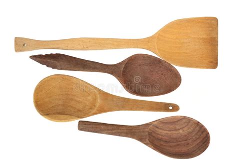 Wooden Ladles And Spoons Stock Photo Image Of Kitchen 19661150