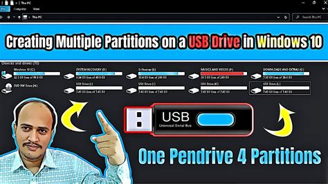 Creating Multiple Partitions On A USB Drive In Windows 10 Guide To