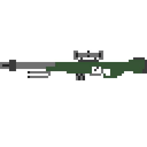 Pixilart Sniper Rifle By Tapexlart