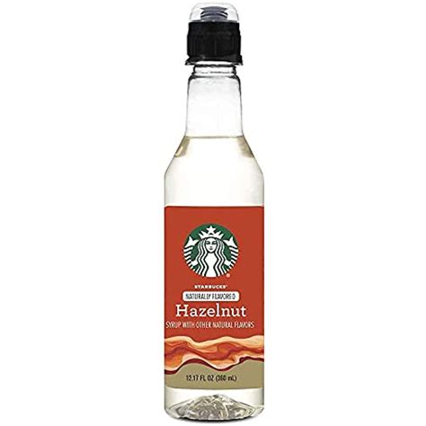 Starbucks Coffee Syrup Hazelnut 12 17 Oz Walmart Com