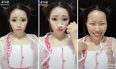 Makeup Removal Challenge Is Chinas Latest Viral Video Craze