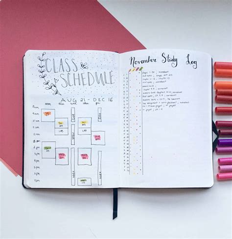 College Student Bullet Journal Ideas To Get You Organized For School